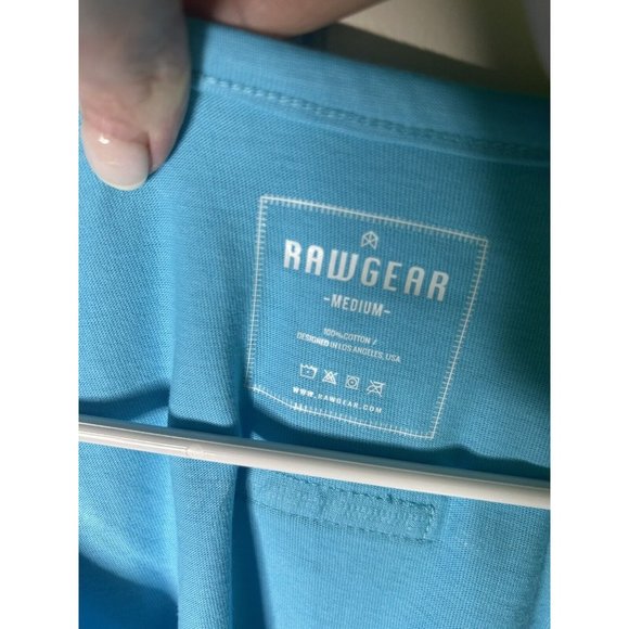 RAWGEAR~ Men's Curved Muscle Tank w/Kangaroo Pocket~ SIZE MED NEW W/TAGS - Picture 4 of 5